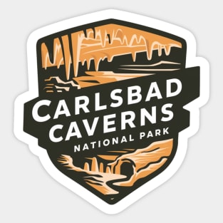 Carlsbad Caverns National Park Cave Sticker